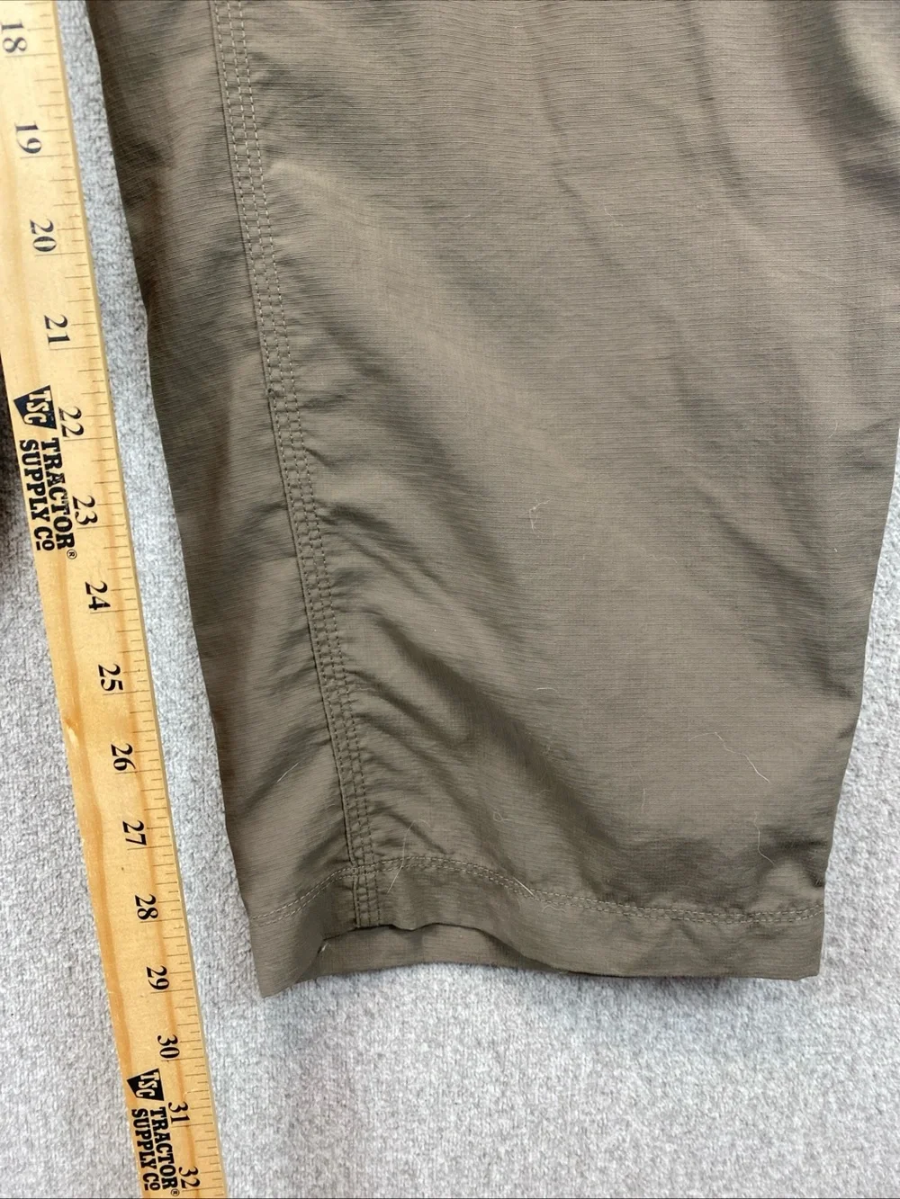 The North Face Paramount Trail convertible pants Mens 38 Brown gorpcore Shorts